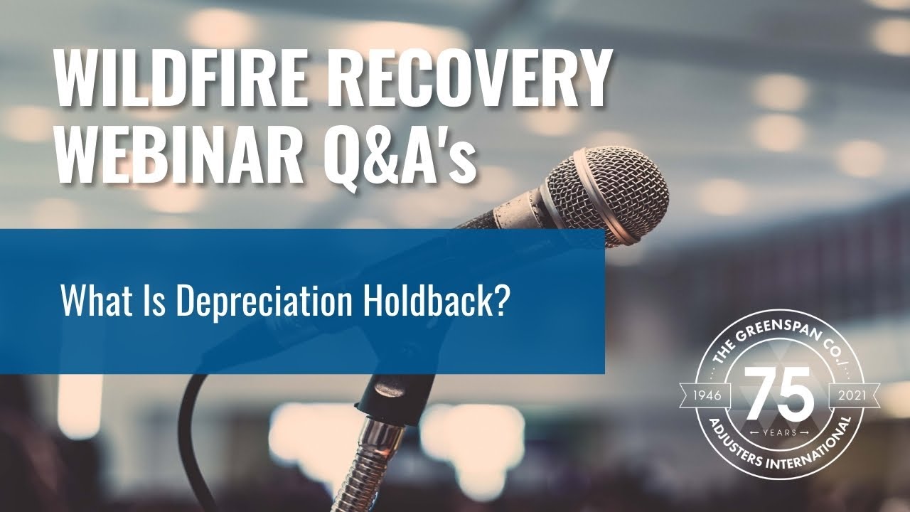 What is Depreciation Holdback? The Greenspan Co.